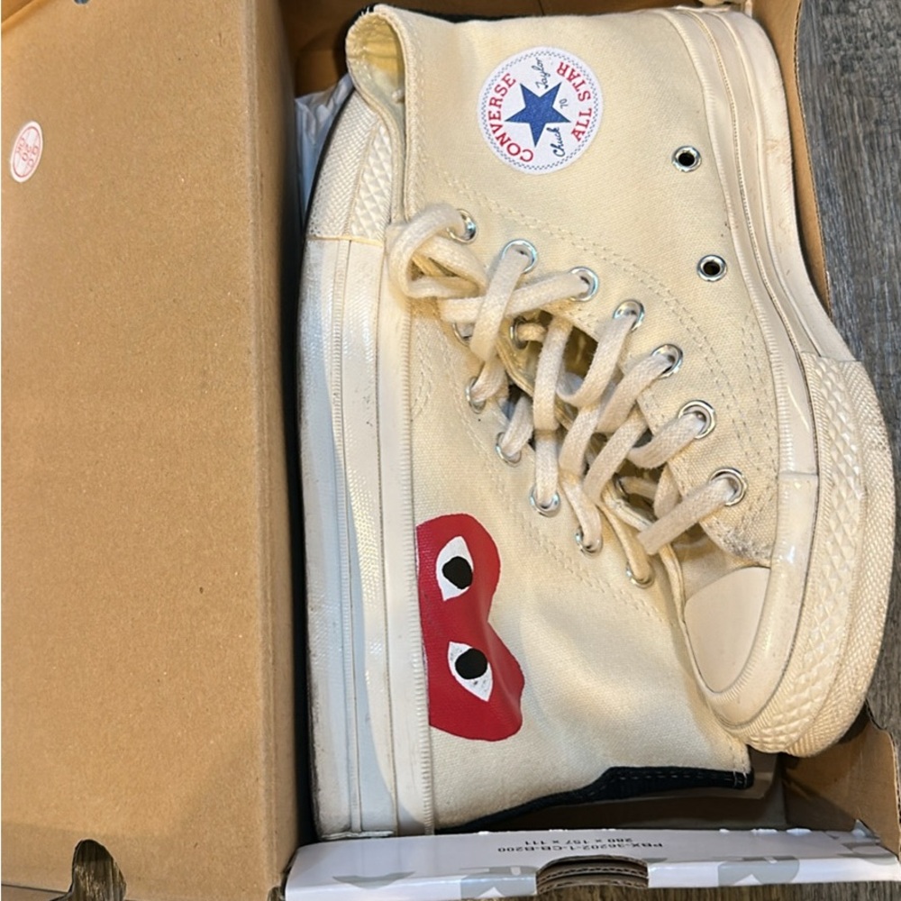 Converse CDG Cream High-Top